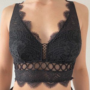 Victoria's Secret - Bralette - Black - Crop Top